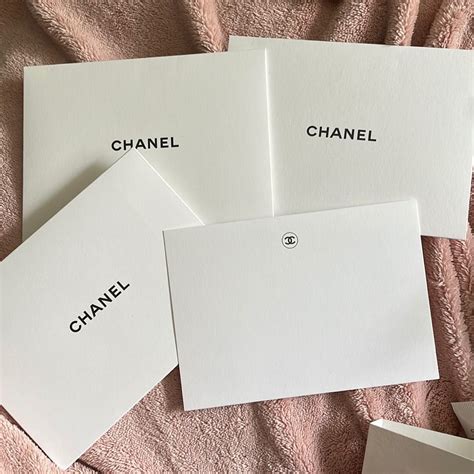 carta chanel|ver tarjeta de Chanel real.